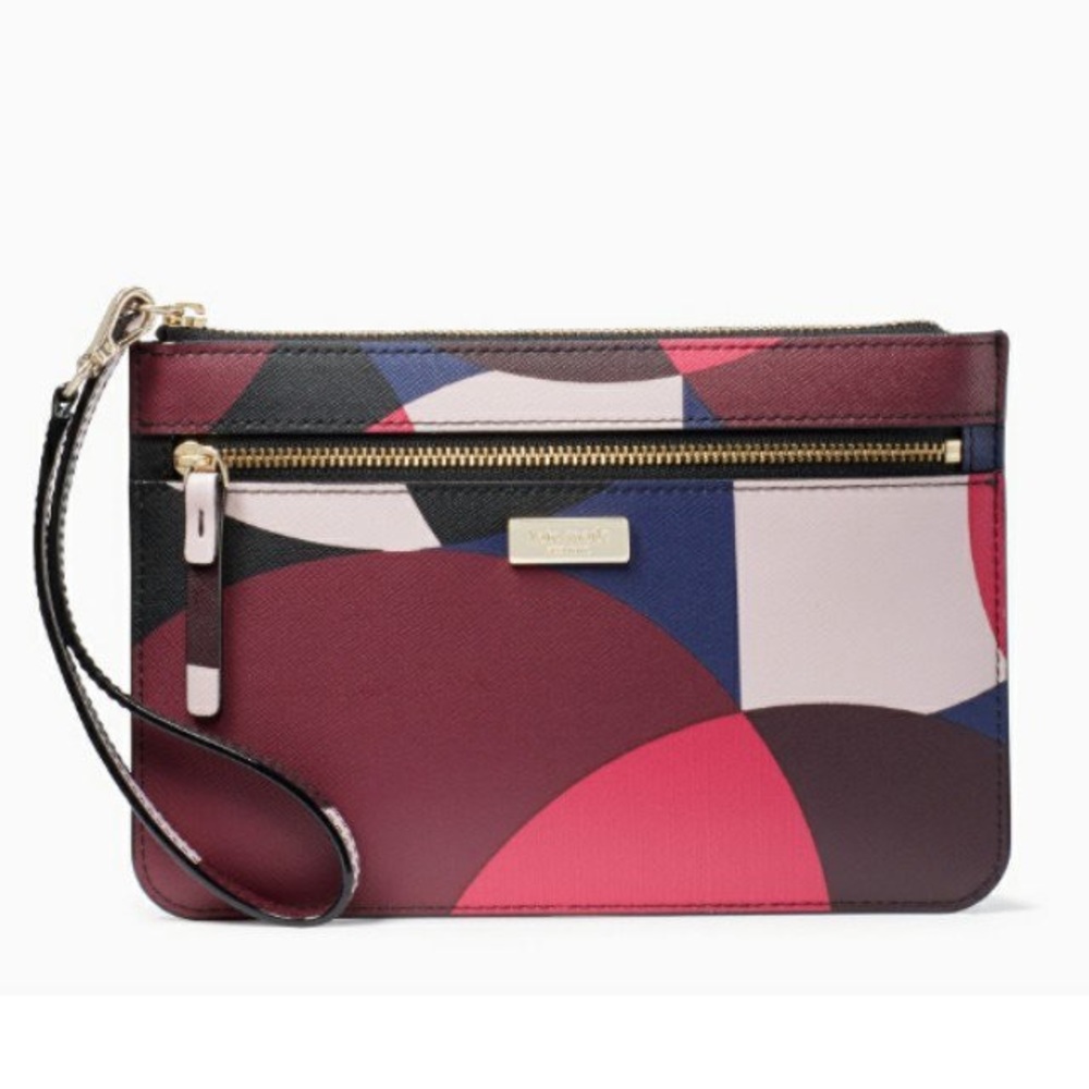 Kate Spade Leather Tinie Laurel Way Wristlet